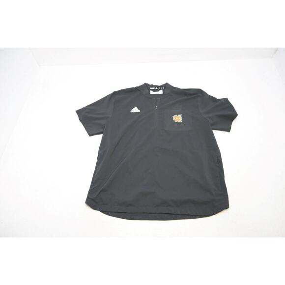 Adidas Windbreaker Golf Over Shirt AeroReady 1/4 Zip KSU Kennesaw State Owls XL - Picture 5 of 11